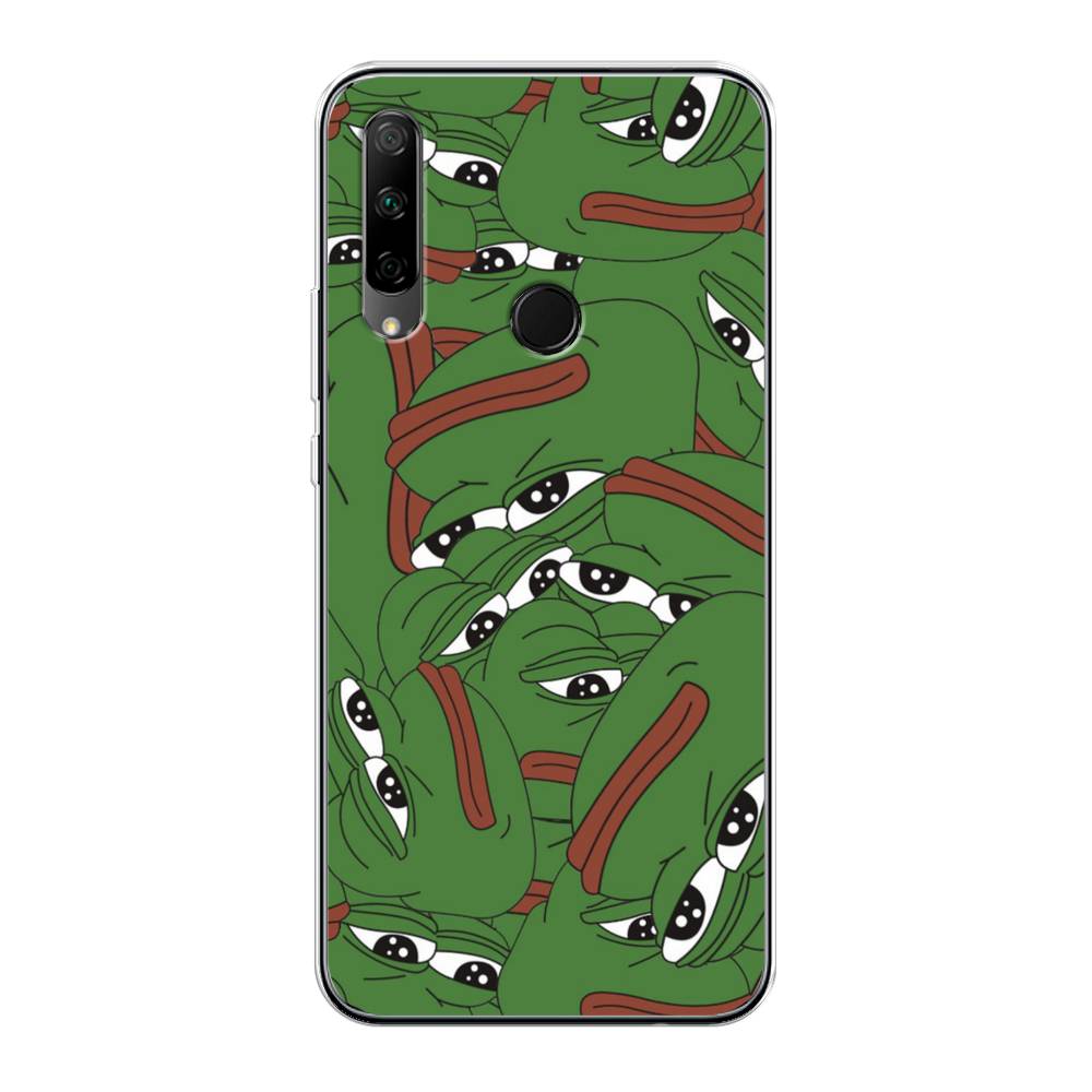 

Чехол Awog на Honor 9X Premium "Печальный frog", Разноцветный, 610650-9
