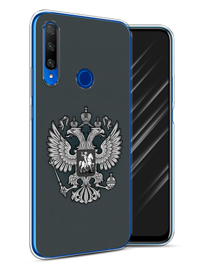 

Чехол Awog на Honor 9X Premium "Герб России серый", Разноцветный, 610650-5