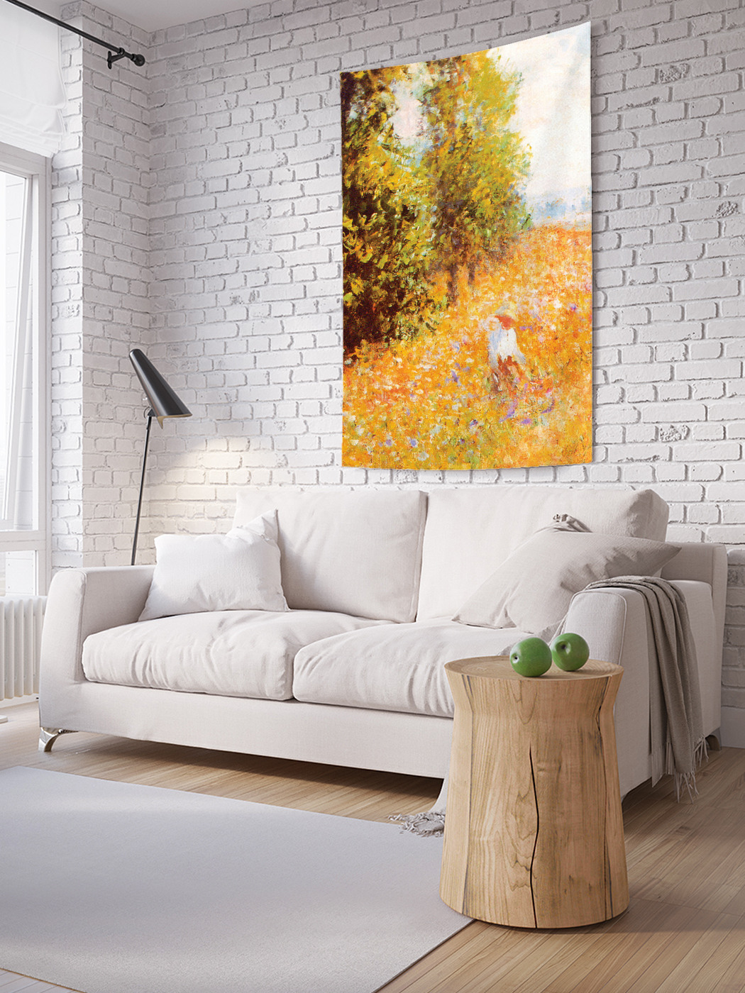 

Вертикальное фотопанно на стену JoyArty Прогулка по долине 100x150 см, Прогулка по долине