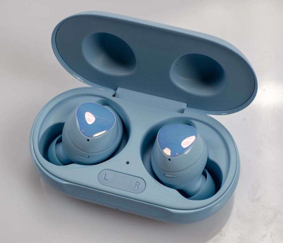 Беспроводные наушники Samsung Galaxy BUDS+ Голубой Premium Replica