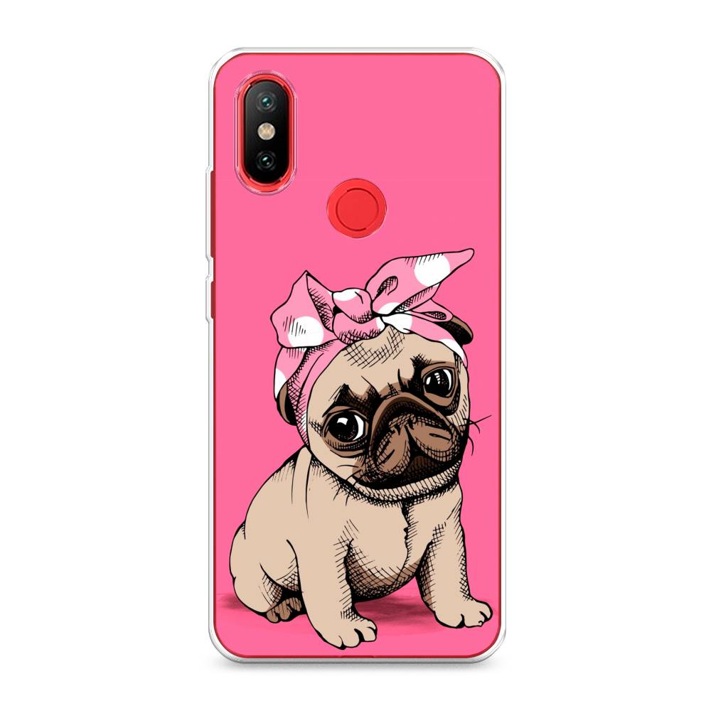 

Чехол Awog на Xiaomi Mi 6X/A2 "Dog Pin-Up", Разноцветный, 33350-2