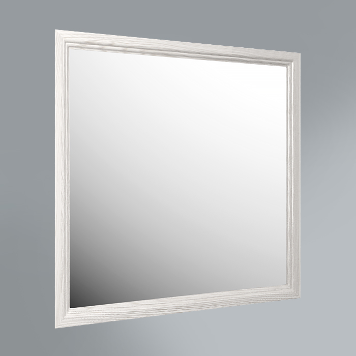 PR.mi.80/WHT Панель с зеркалом PROVENCE 80 см, белый Цена за 1 шт.
