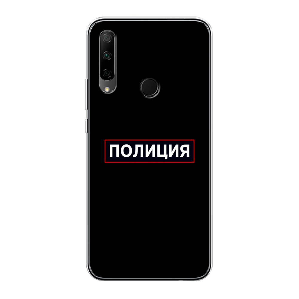 

Чехол Awog на Honor 9X Premium "Police logo", Разноцветный, 610650-5