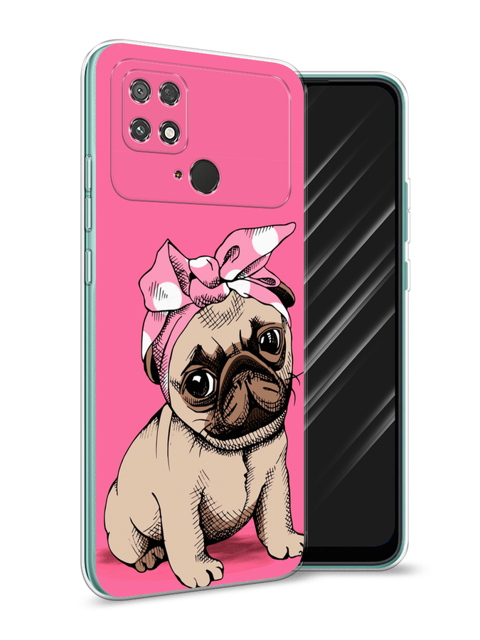 

Чехол Awog на Poco C40 "Dog Pin-Up", Разноцветный, 315850-2