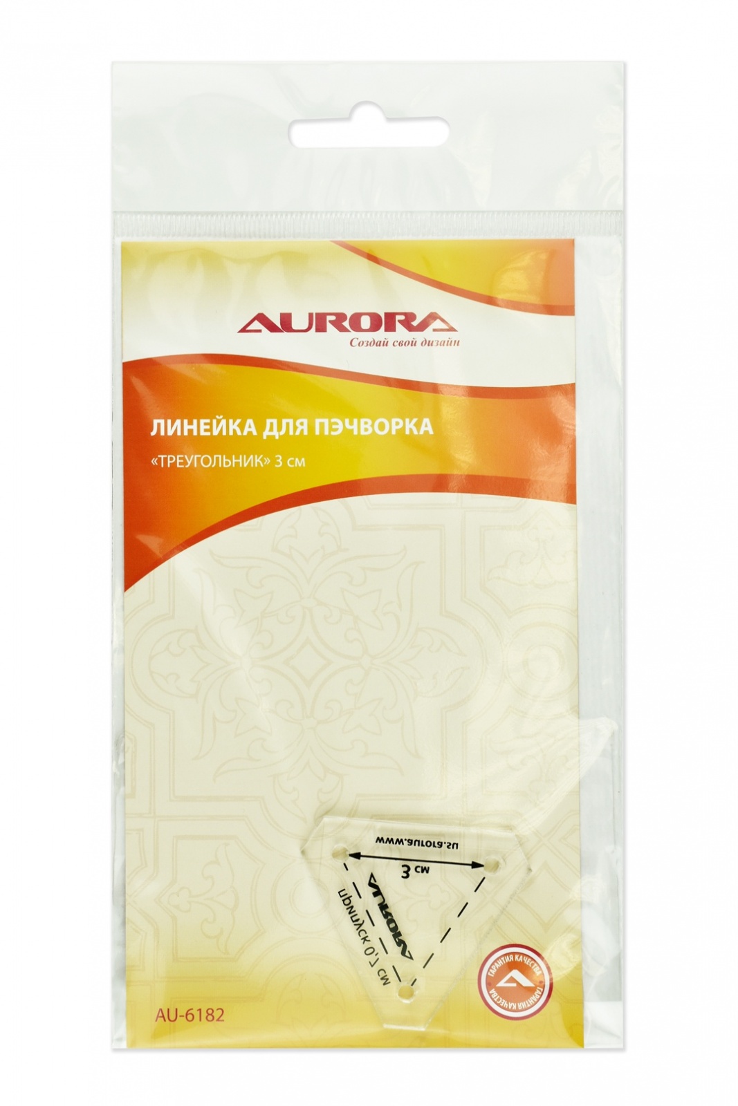 

Aurora Треугольник, 3 см, Прозрачный