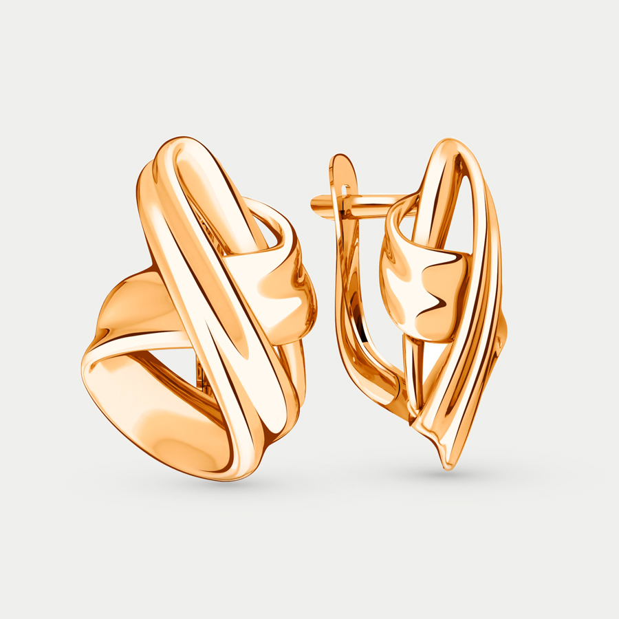 

Серьги из красного золота Санис 01-206777, 01-206777