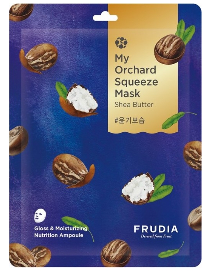 Маска для лица Frudia My Orchard Squeeze Mask-Shea Butter, восстанавление, тканевая, 20 мл