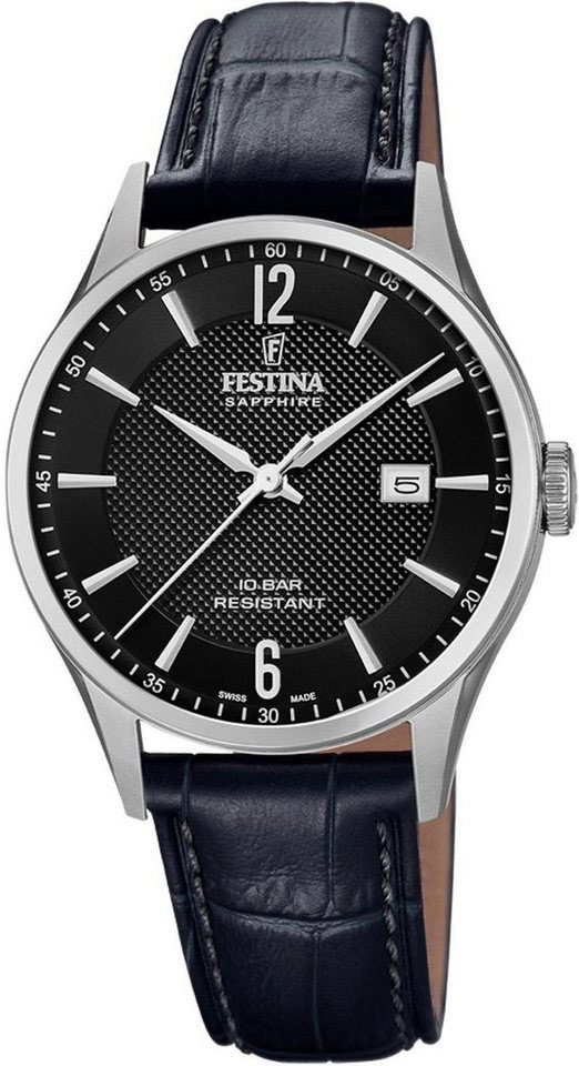 фото Наручные часы кварцевые мужские festina f20007