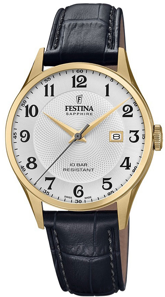 фото Наручные часы кварцевые мужские festina f20010