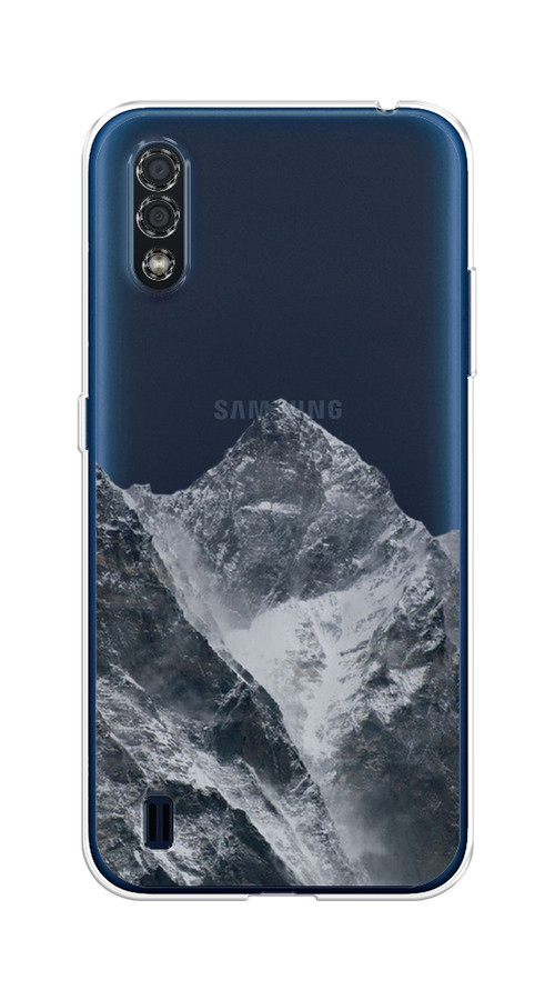 

Чехол на Samsung Galaxy M01 "Горы арт 4", Серый;бежевый, 2101150-2