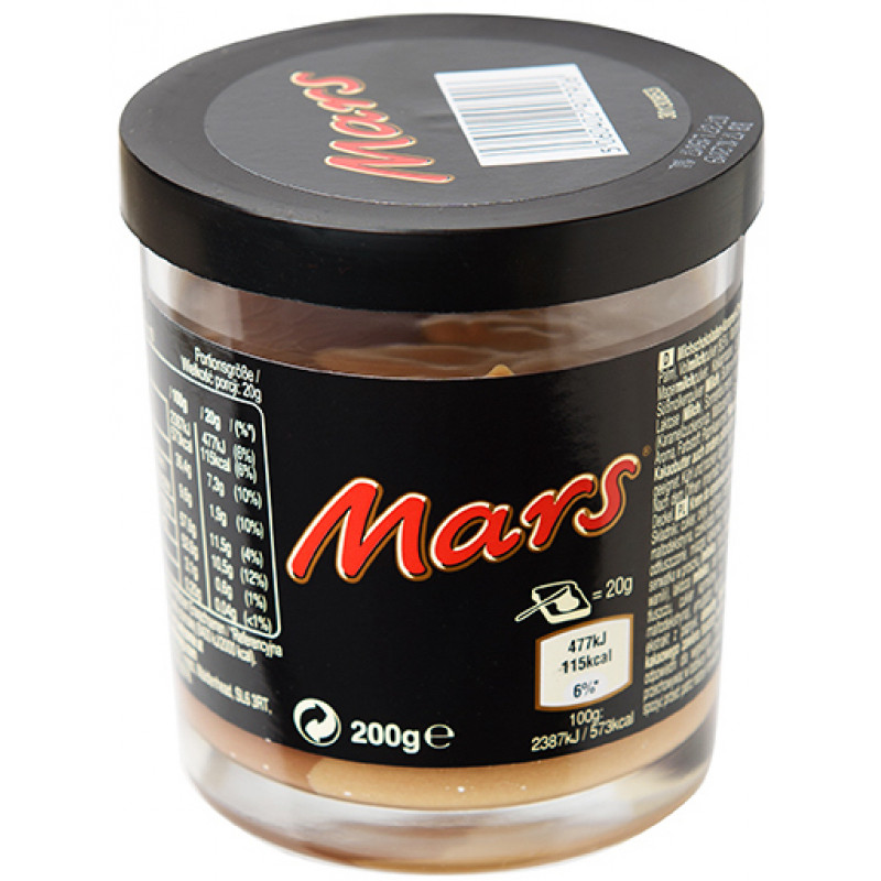 Шоколадная паста Mars 200 гр.