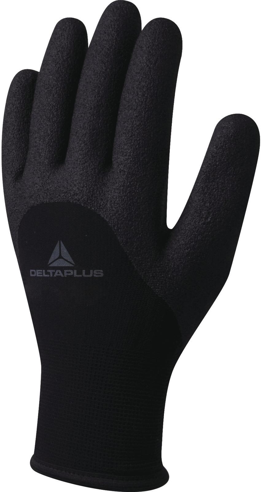Перчатки утепленные DELTA PLUS VV750 VV750NO10 перчатки медицинские нитрил текстур на пальцах сиреневые benovy xs 50 пар