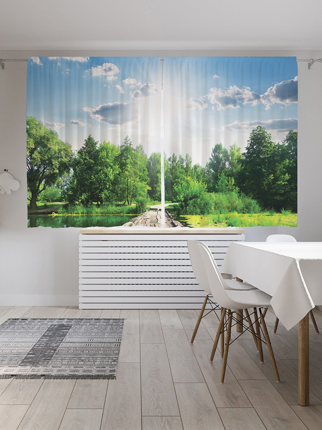 

Шторы под лён «Солнечный путь», серия Oxford DeLux, 290х180 см