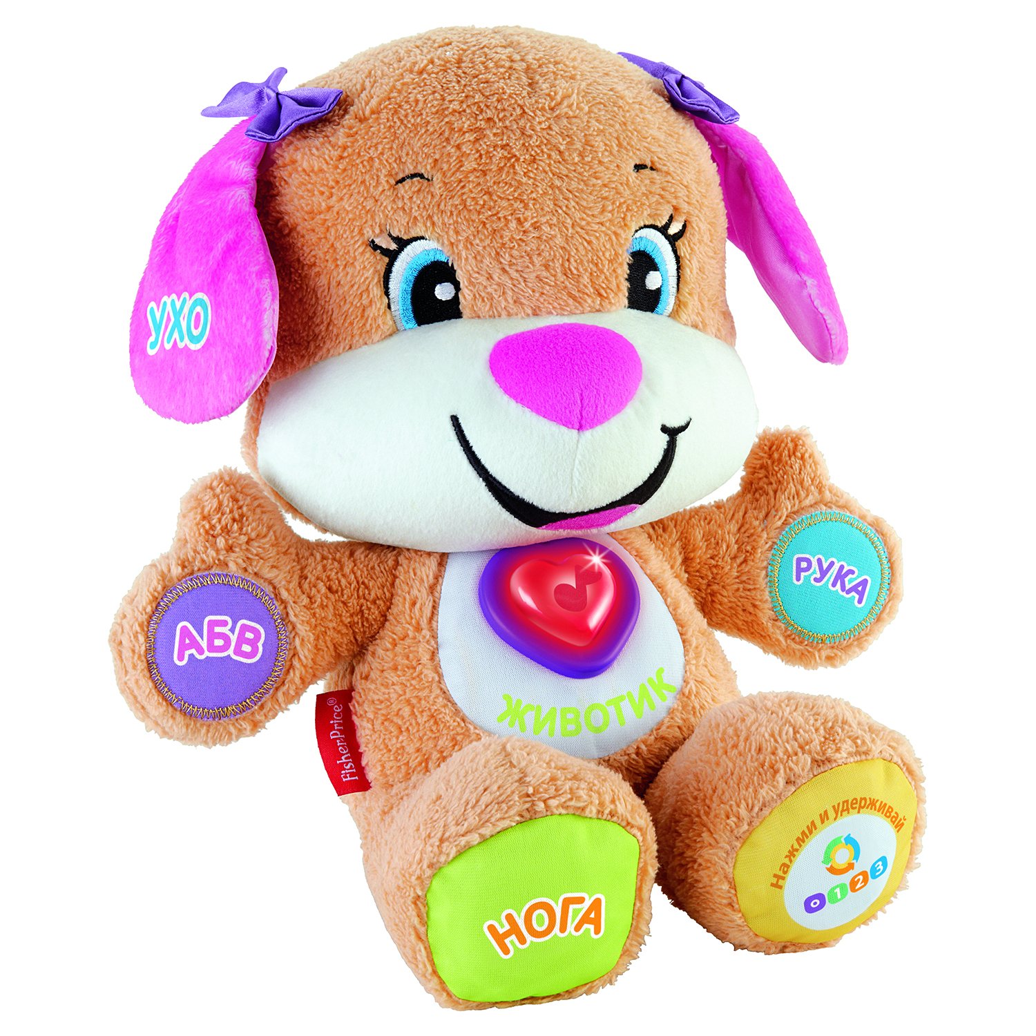 

Игрушка Fisher-Price интерактивная Сестричка ученого щенка обучение, музыка Smart stages