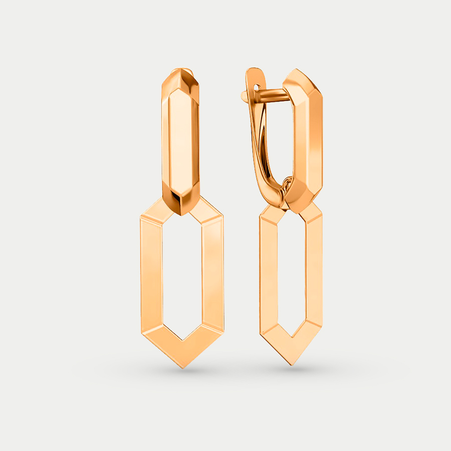 

Серьги из красного золота Санис 01-206525, 01-206525