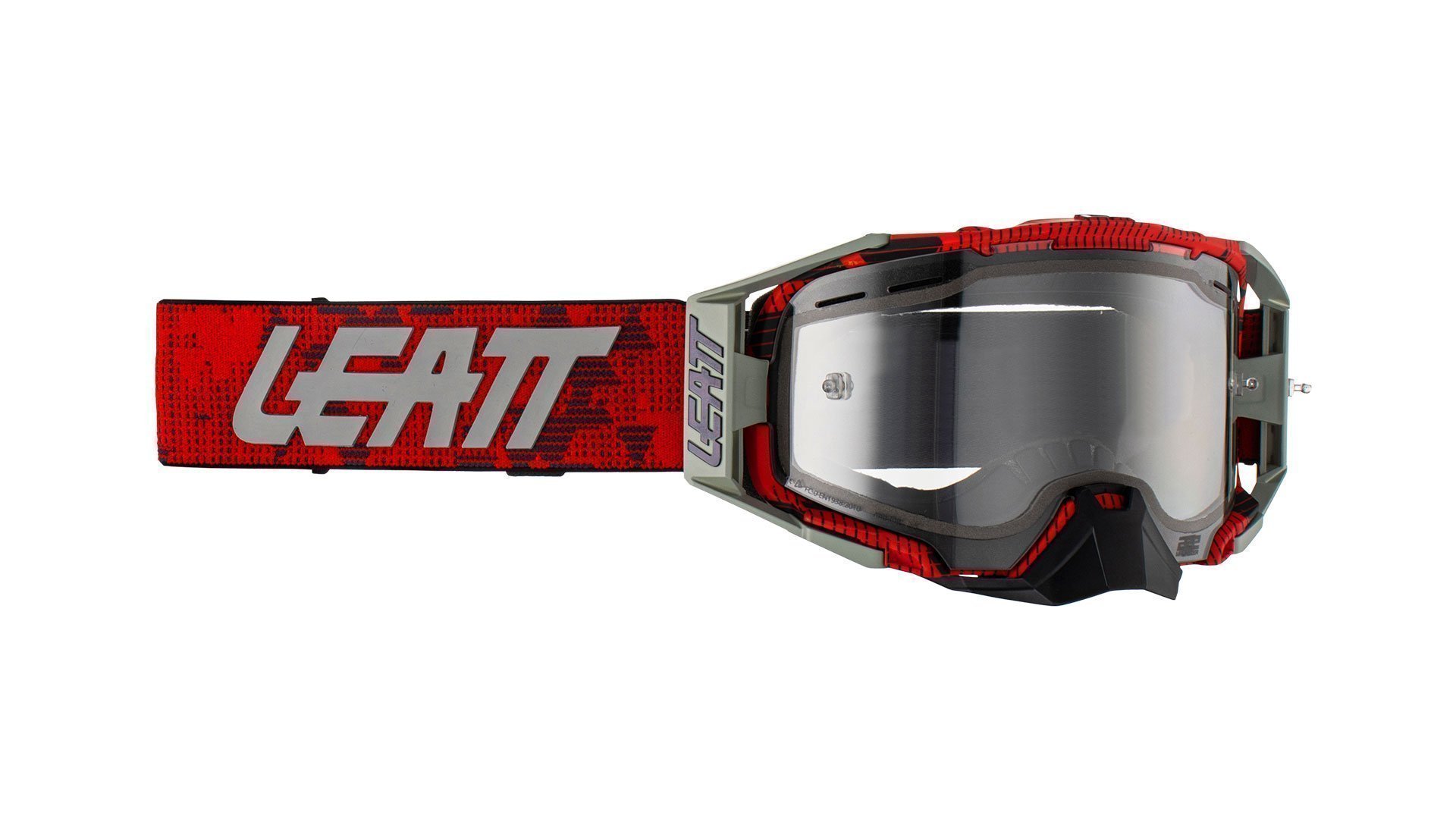 

Кроссовая маска Leatt Velocity 6.5 Enduro JW22 Red Clear 83% (8023020140), Белый, Velocity
