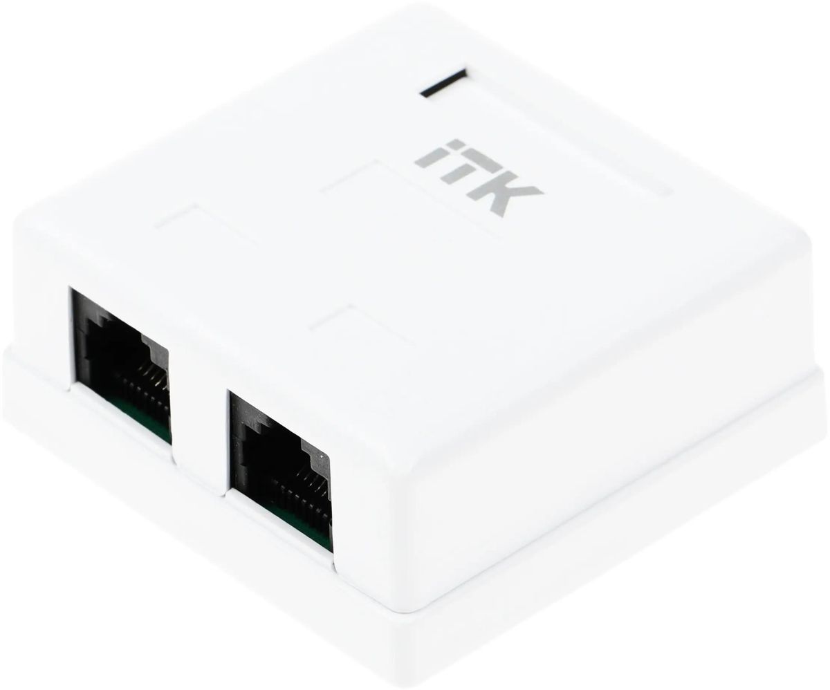 

Розетка ITK CS2-1C5EU-22 настен.RJ45 2 кат.5E UTP бел. упак.1шт, Белый, Розетка ITK (CS2-1C5EU-22) настен.RJ45 2 кат.5E UTP бел. (упак.:1шт)
