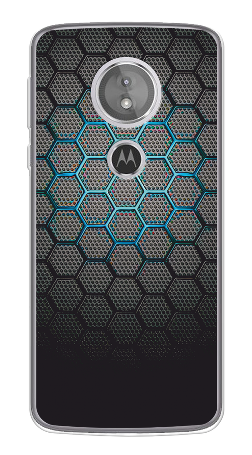 

Чехол Awog на Motorola Moto G6 Play / Моторола Мото G6 Плэй "Бирюзовые соты", Разноцветный, 240950-3
