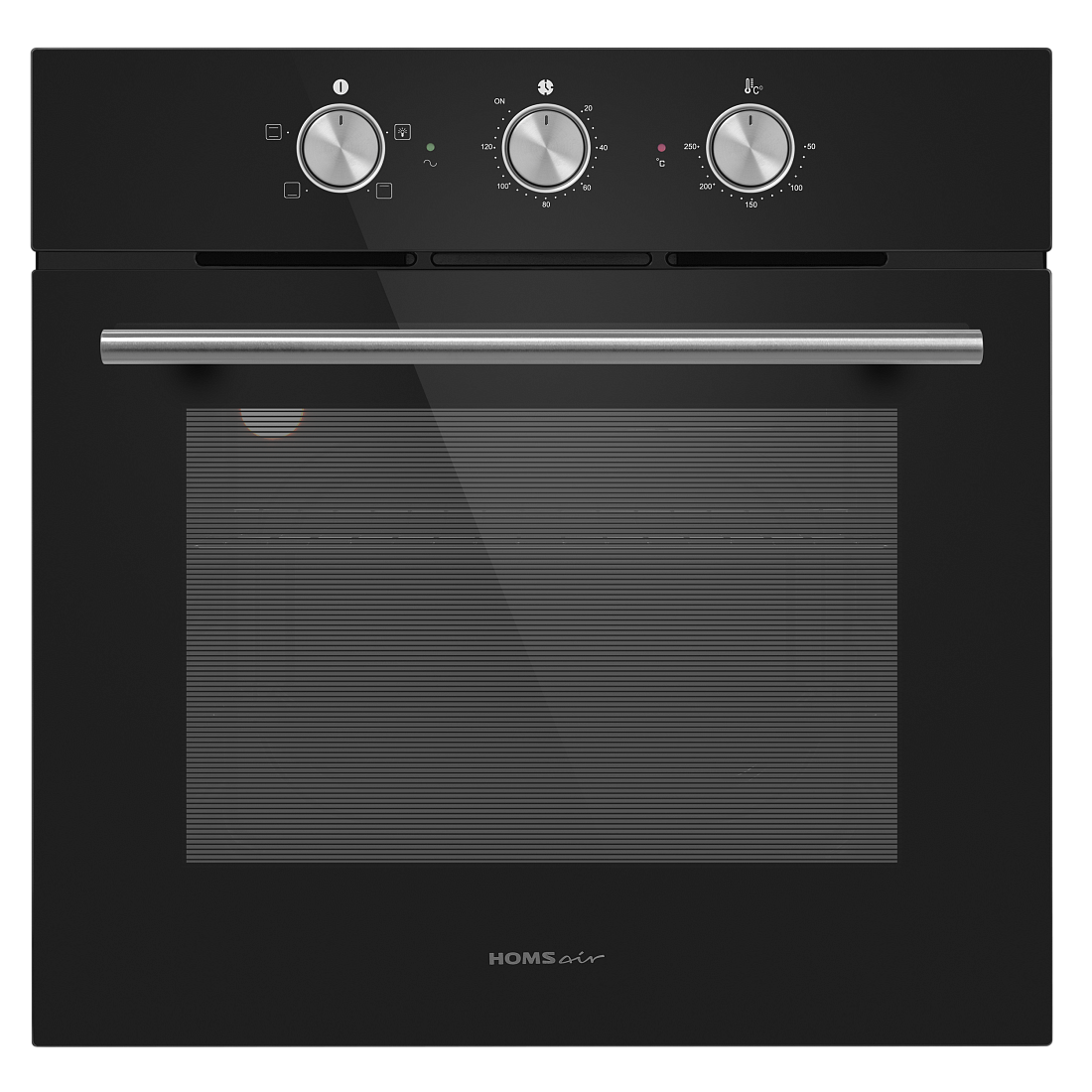 Встраиваемый электрический духовой шкаф HOMSair OES604 черный смеситель для душа lemark bellario с гигиеническим набором встраиваемый lm6819c