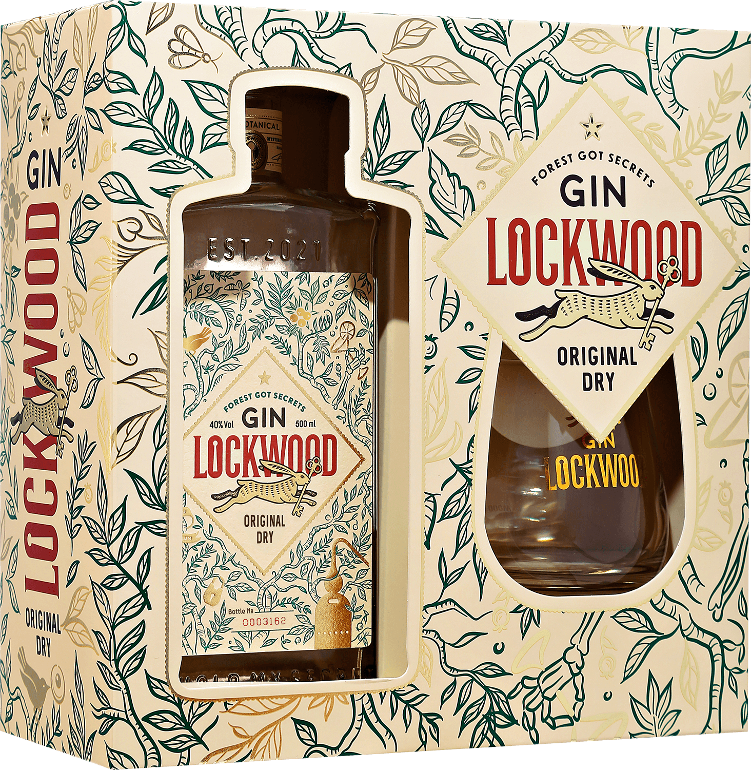 

Gin Lockwood Original Dry (gift box with glass)