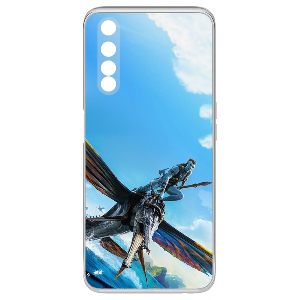 

Чехол-накладка кейс Аватар - Джейк на скимвинге для Realme 6
