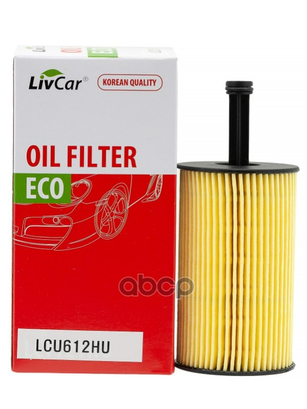 фото Фильтр масляный livcar lcu612hu oil filter  lcu612hu livcar арт. lcu612hu