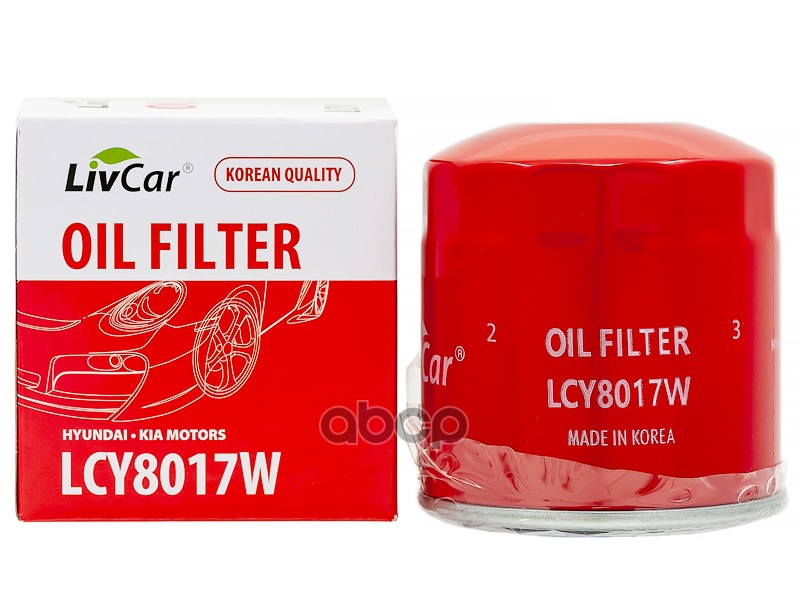 фото Фильтр масляный livcar lcy8017w oil filter  lcy8017w livcar арт. lcy8017w
