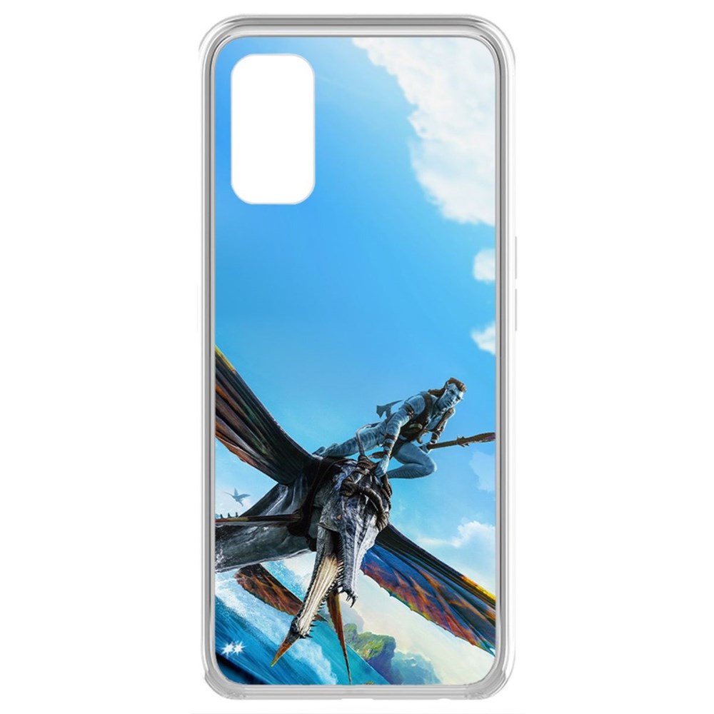 

Чехол-накладка кейс Аватар - Джейк на скимвинге для Realme 7 Pro