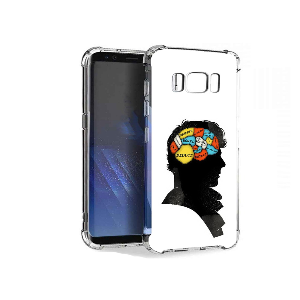 

Чехол MyPads Tocco для Samsung Galaxy S8+ темный рисунок, Tocco