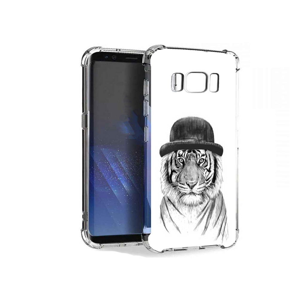 

Чехол MyPads Tocco для Samsung Galaxy S8+ тигр британец, Tocco