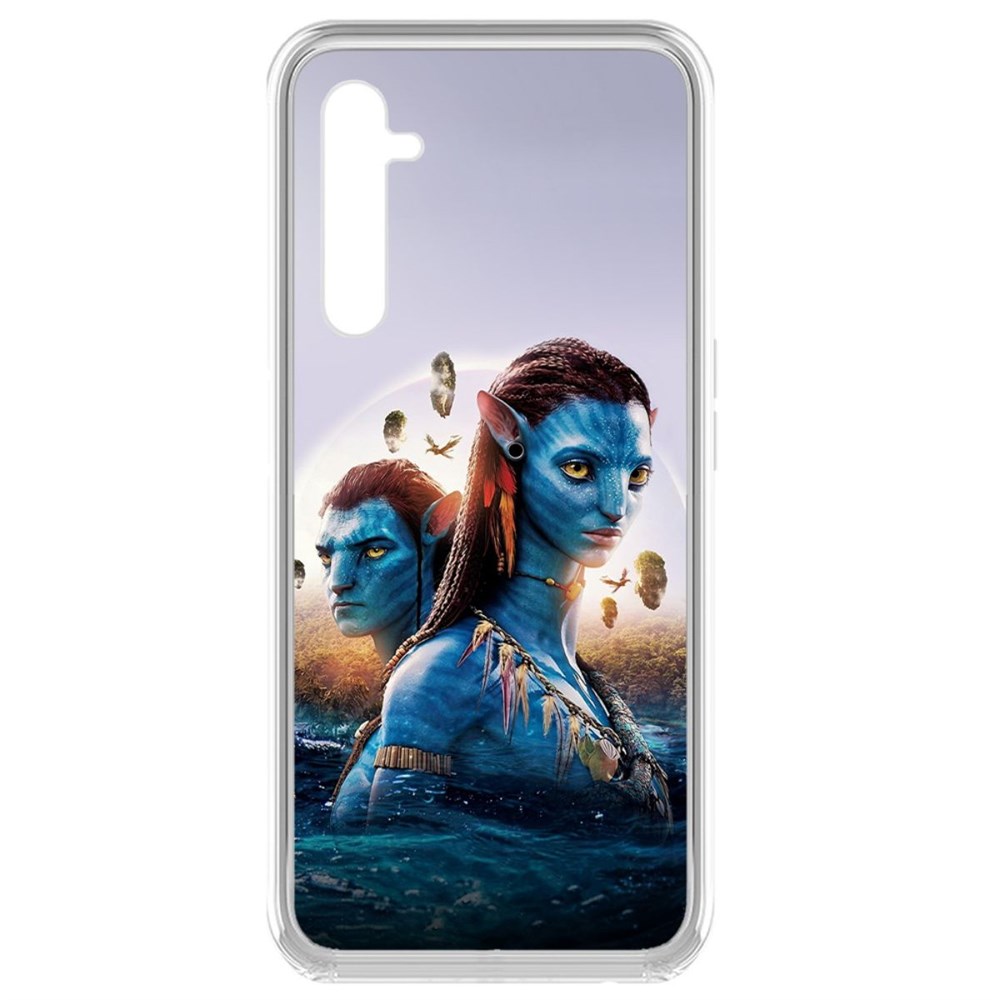 

Чехол-накладка кейс Аватар - Джейк и Нейтири для Realme 6 Pro