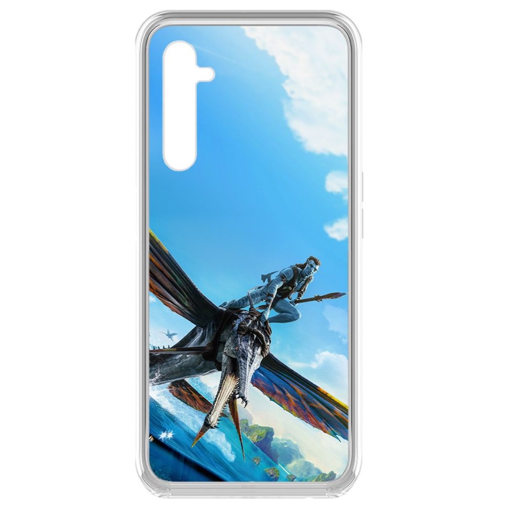 

Чехол-накладка кейс Аватар - Джейк на скимвинге для Realme 6 Pro