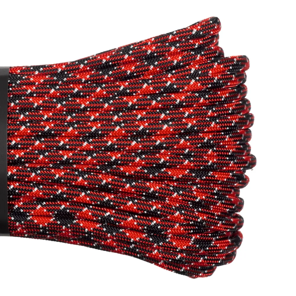 

Паракорд 550 Cord 10м (dracula), Красный;черный;белый, 550 Cord 10м dracula