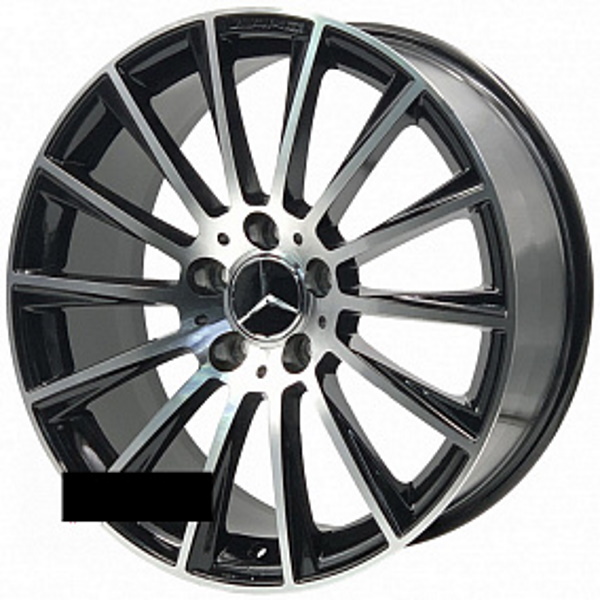 

Колесный диск NW 866 9.5x19/5x112 D66.6 ET45 MB, Черный;серебристый