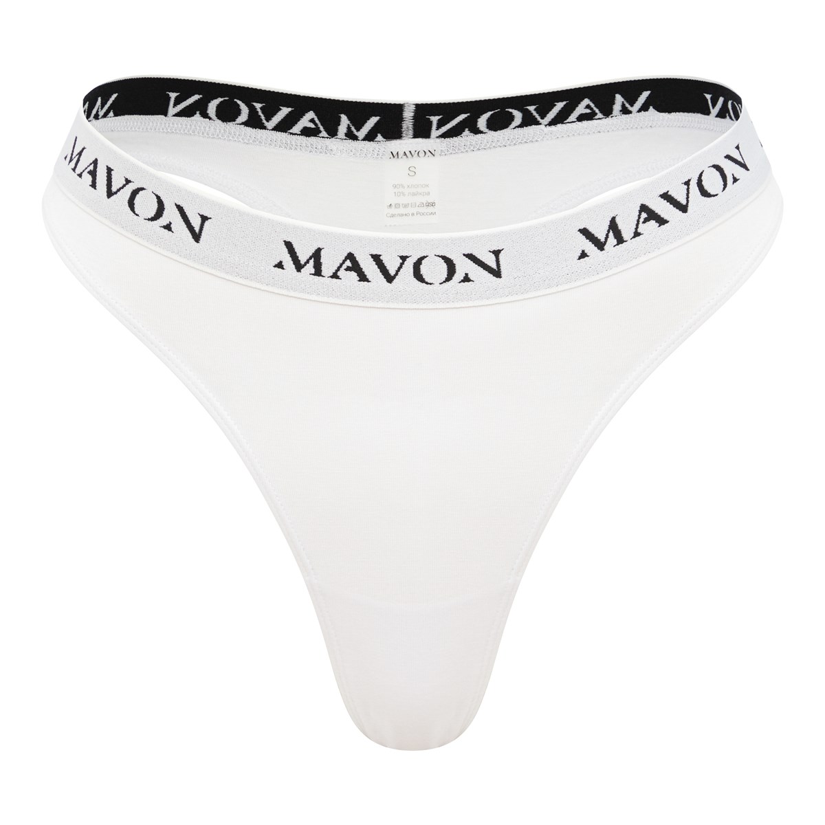 

Трусы женские Mavon 51668 белые XS, Белый, 51668