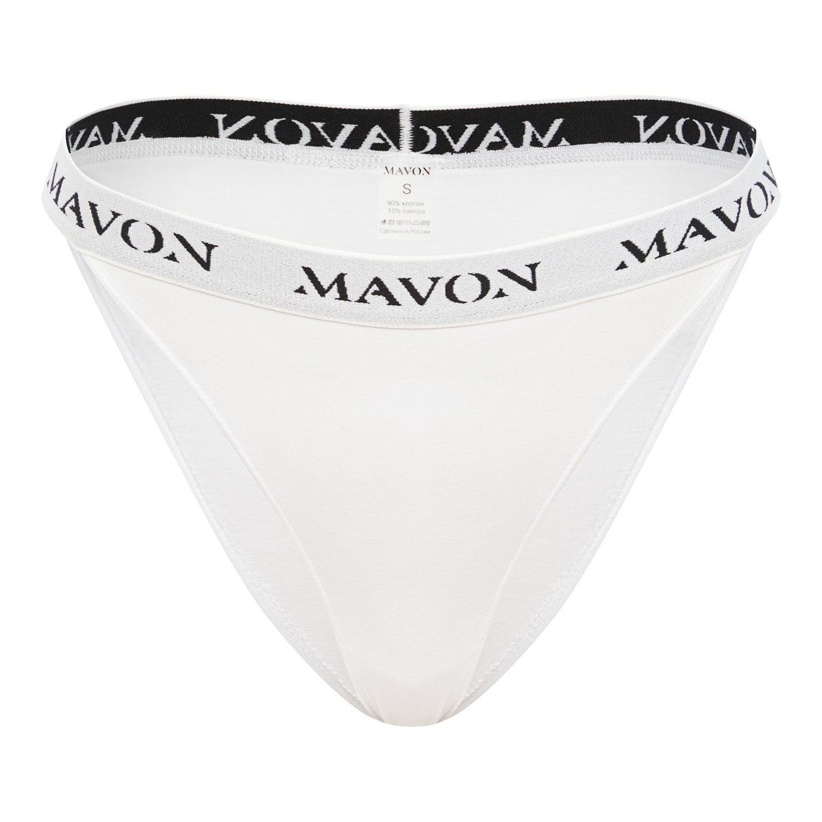

Трусы женские Mavon 51669 белые XS, Белый, 51669