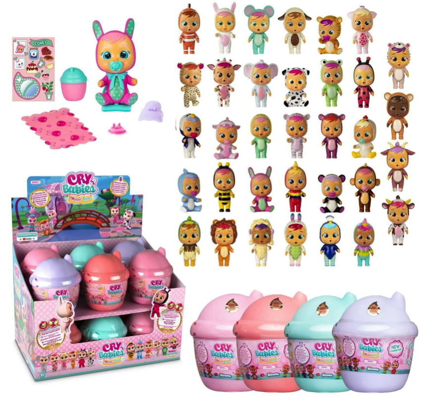 фото Кукла imc toys cry babies magic tears серия bottle house плачущий младенец 97629/98442-vn