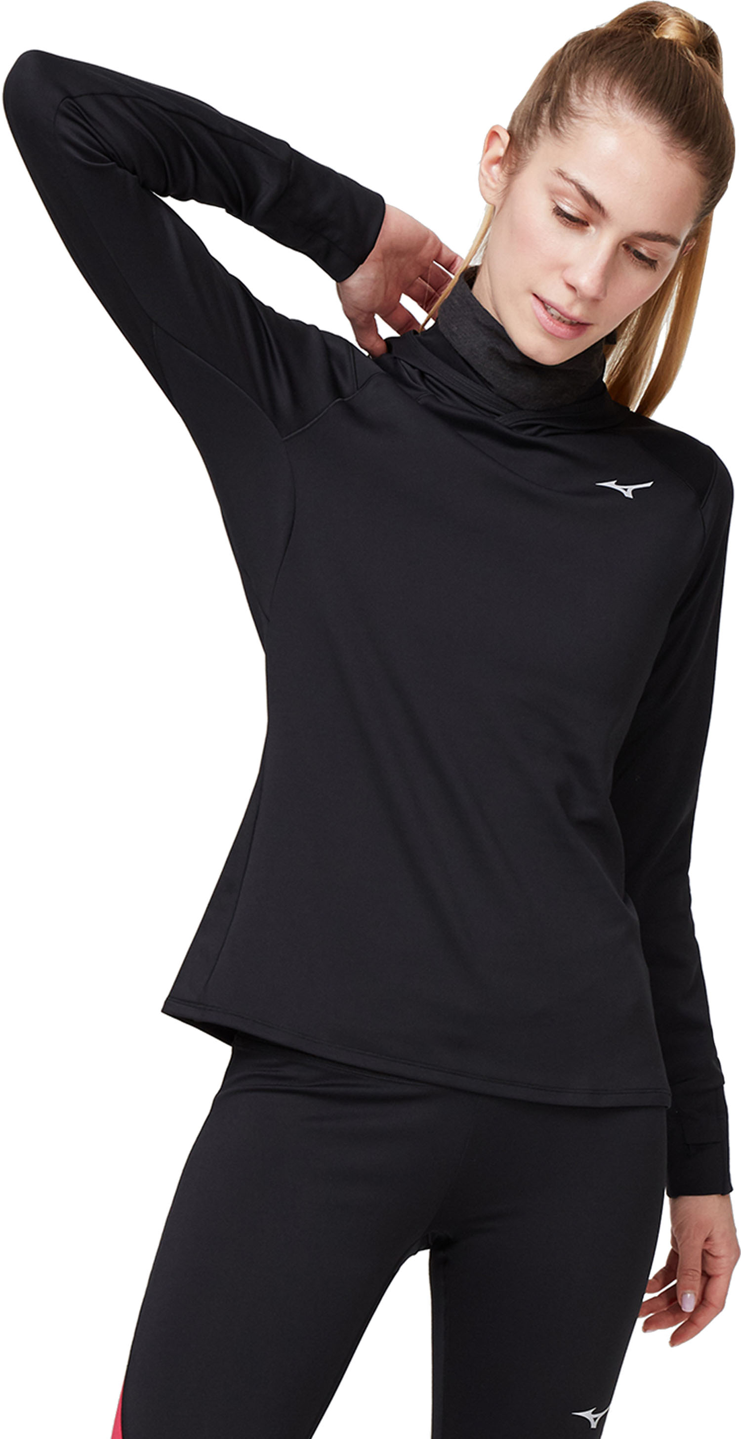 

Лонгслив женский Mizuno J2Gc1711 черный L, J2Gc1711