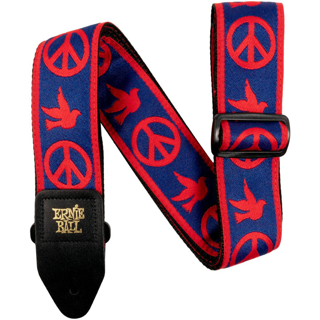 фото Ernie ball 4698 peace love dove ремень для гитары