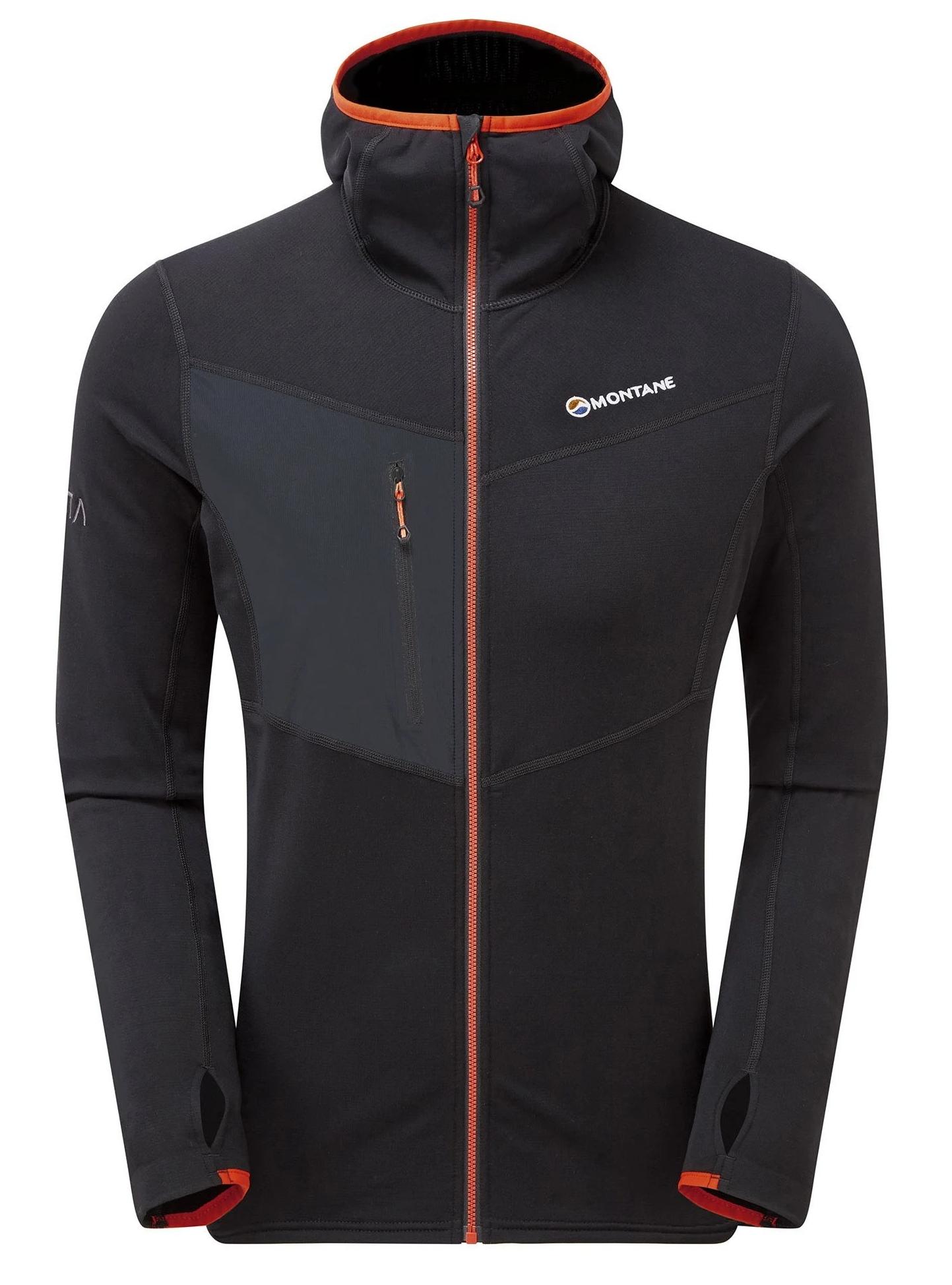 фото Толстовка мужская montane marhobla черная s