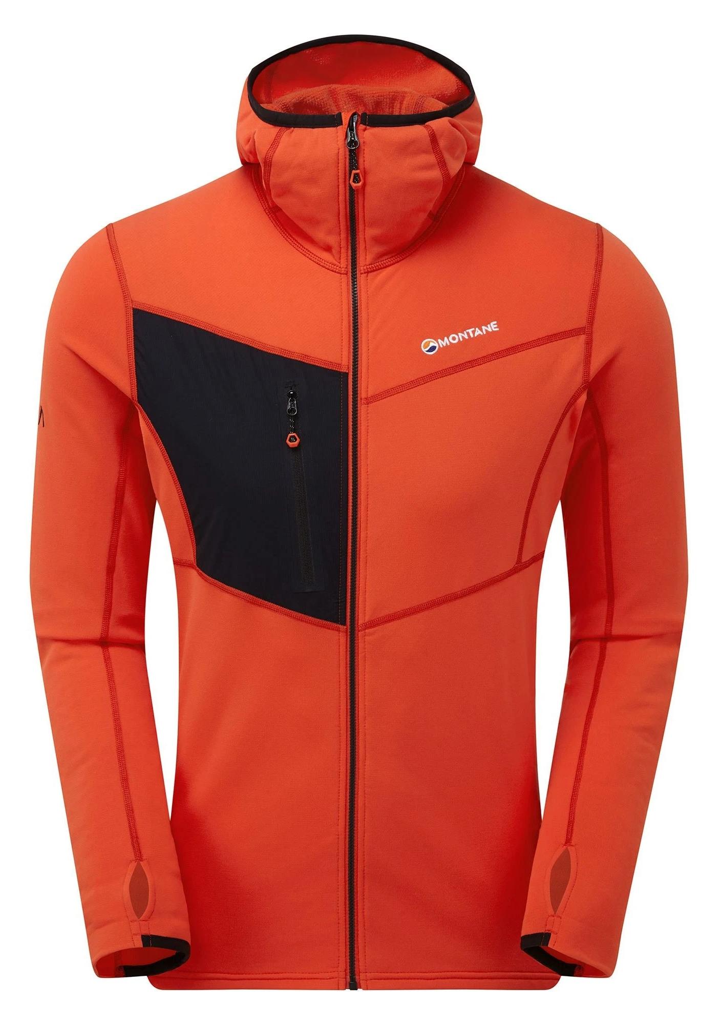 фото Толстовка мужская montane marhofir оранжевая xl