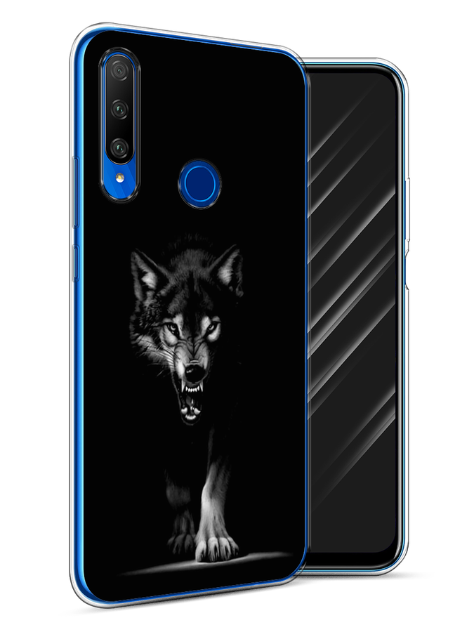 

Чехол Awog на Honor 9X Premium "Волк выходит из ночи", Разноцветный, 610650-1