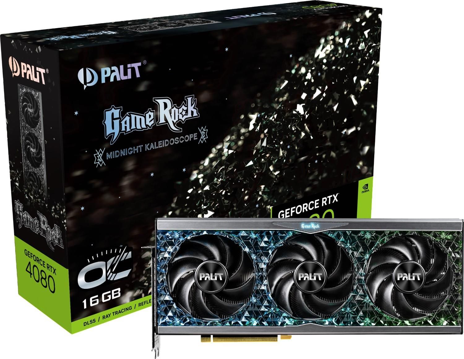 Видеокарта Palit NVIDIA GeForce RTX 4080 GameRock OC (NED4080S19T2-1030G)