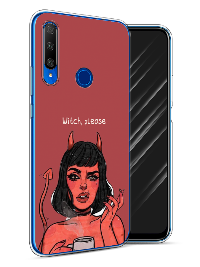 

Чехол Awog на Honor 9X Premium "Evil Girl", Разноцветный, 610650-6