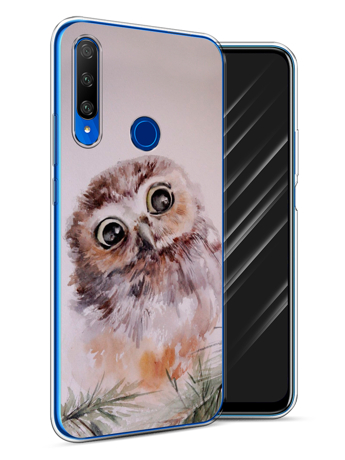 

Чехол Awog на Honor 9X Premium "Сова на розовом", Разноцветный, 610650-1