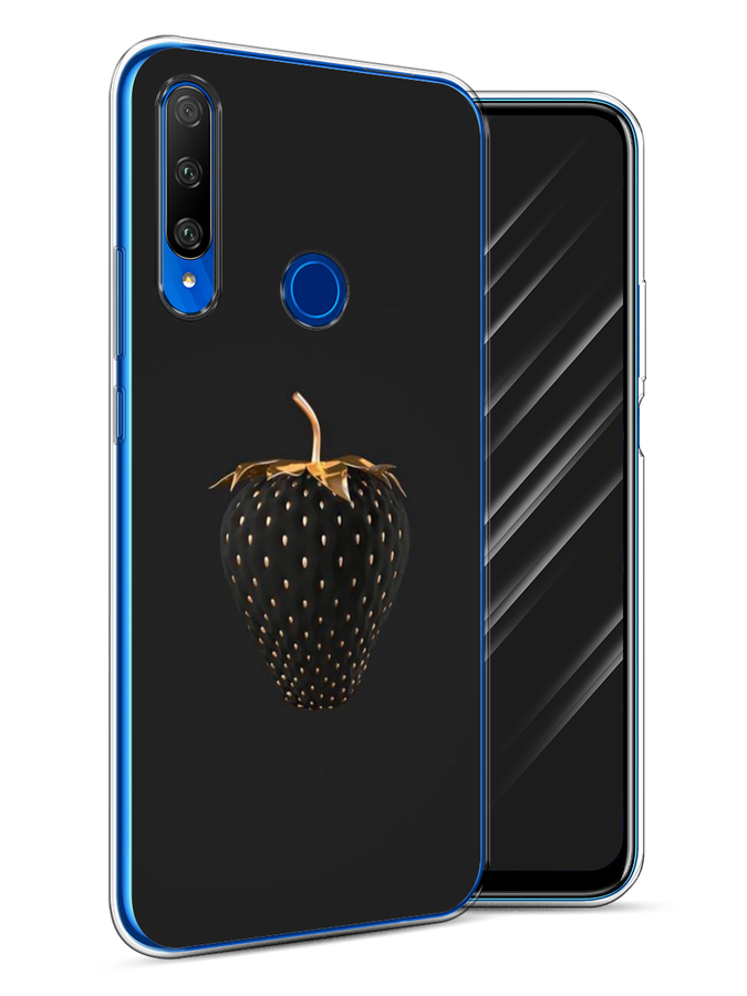 

Чехол Awog на Honor 9X Premium "Черно-золотая клубника", Разноцветный, 610650-10