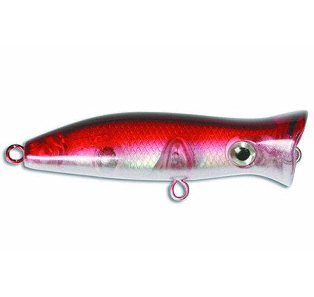 

Воблер Halco ROOSTA POPPER 45 # R45, 45mm, 3,7 г., Красный;серебристый, RP45#R45