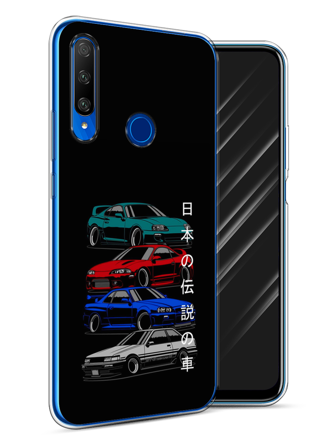 

Чехол Awog на Honor 9X Premium "JDM Legend cars", Разноцветный, 610650-5