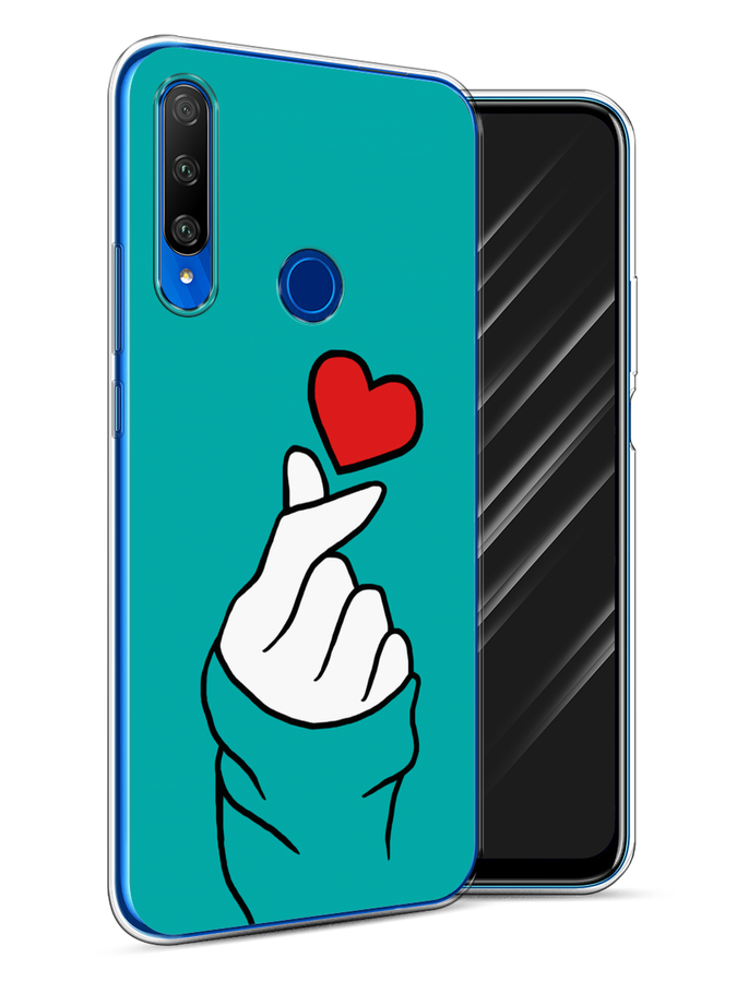 

Чехол Awog на Honor 9X Premium "Маленькое сердечко", Разноцветный, 610650-7