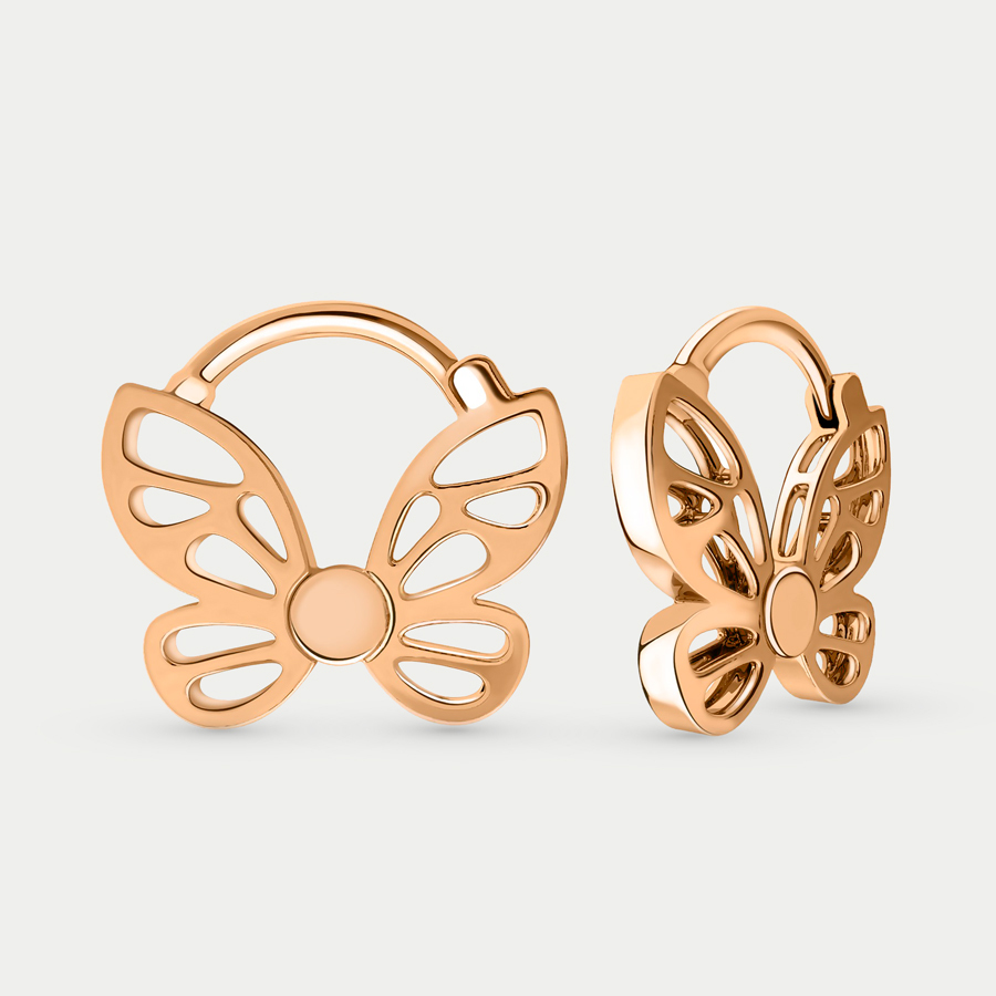

Серьги из красного золота Санис 08-208721, 08-208721